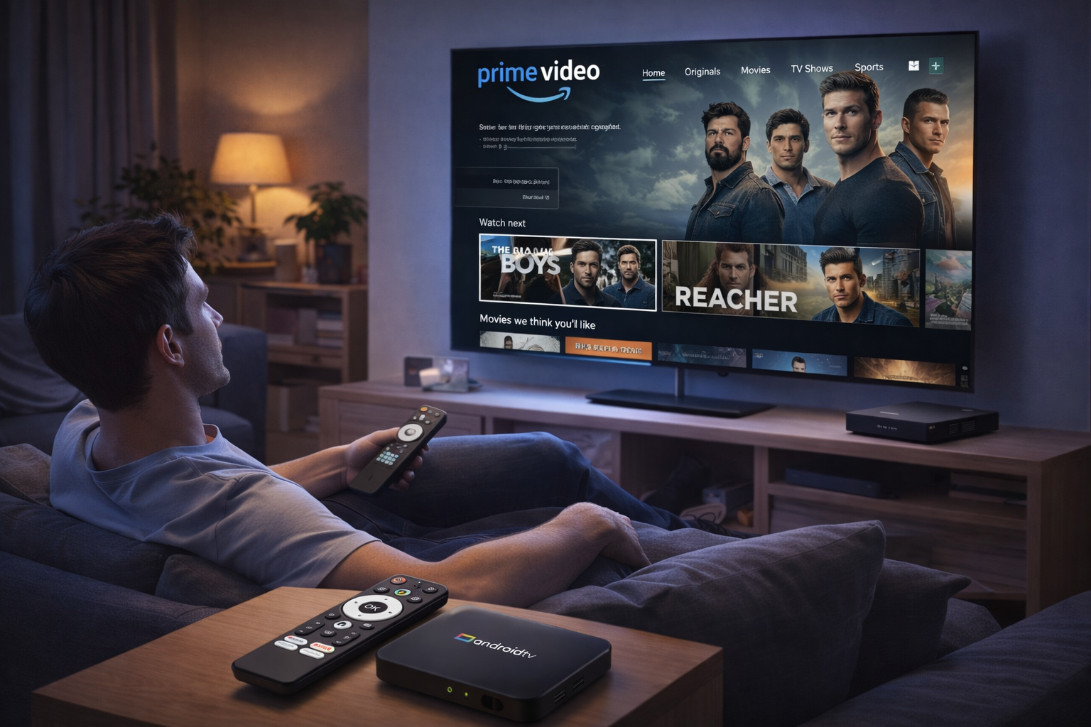 Android TV Box network tuning for cross-border streaming