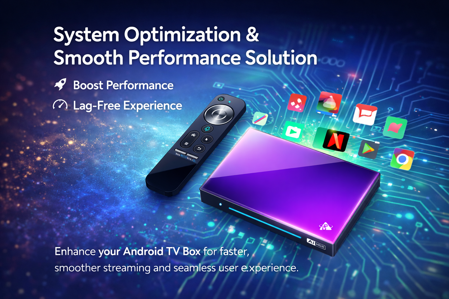 Android TV Box system optimization and smooth performance solution