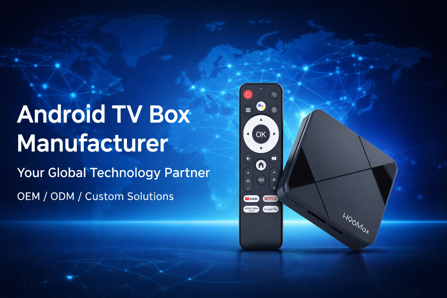 Android TV box manufacturer global technology partner