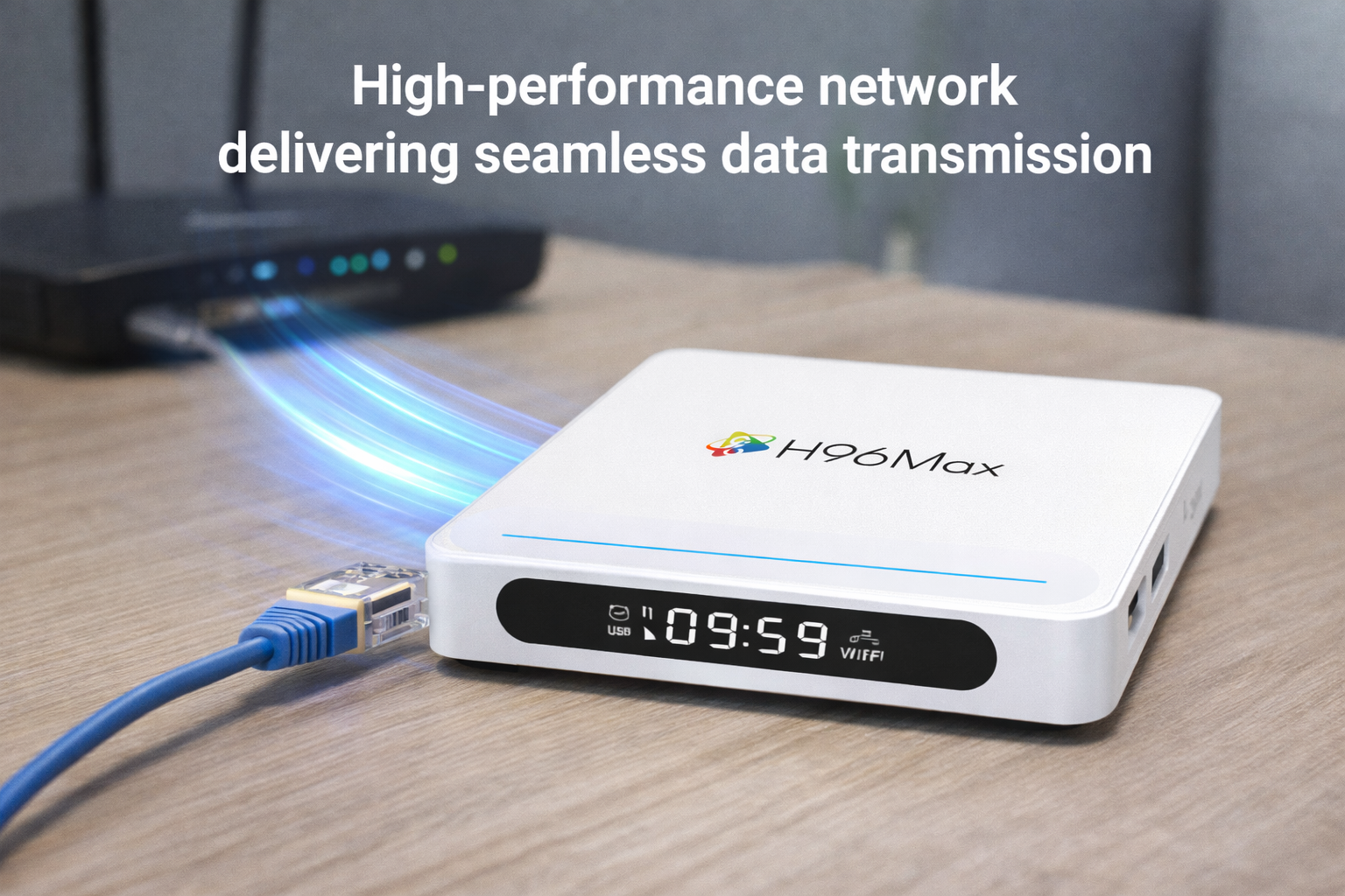 High-performance network delivering seamless data transmission