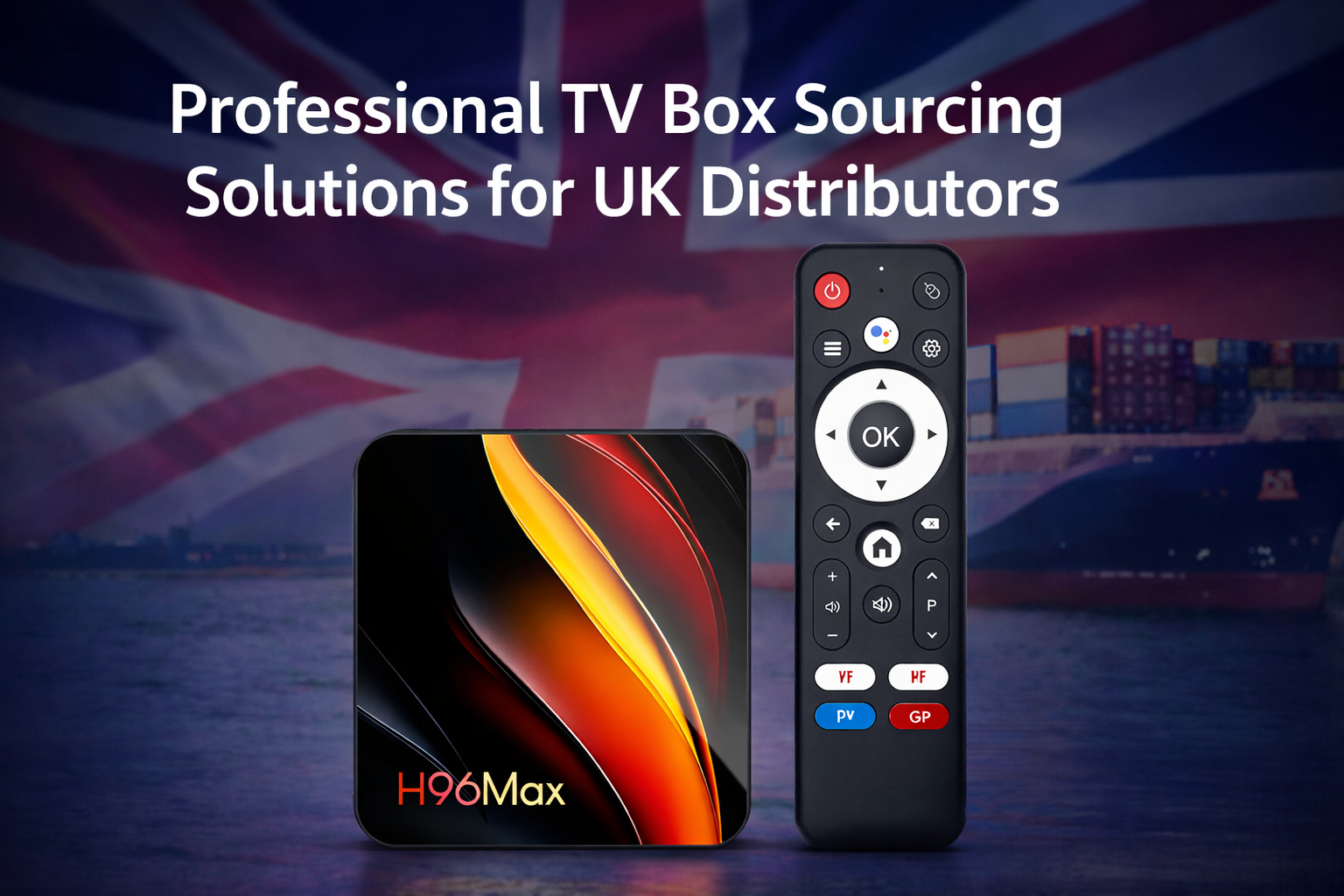Professional TV box sourcing solutions for UK distributors