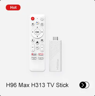 H96 Max H313 TV Stick