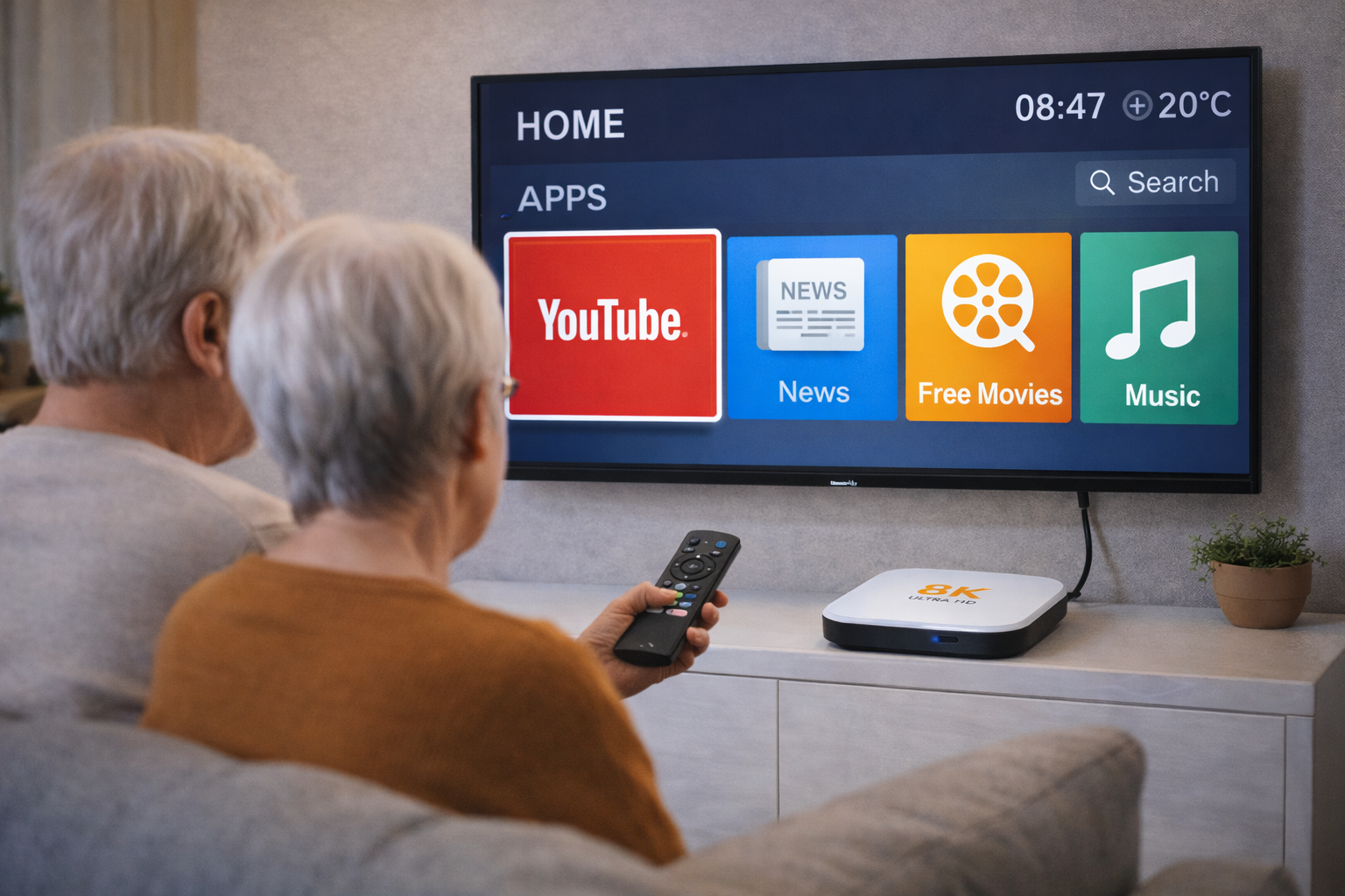 Android TV box value-added business functions