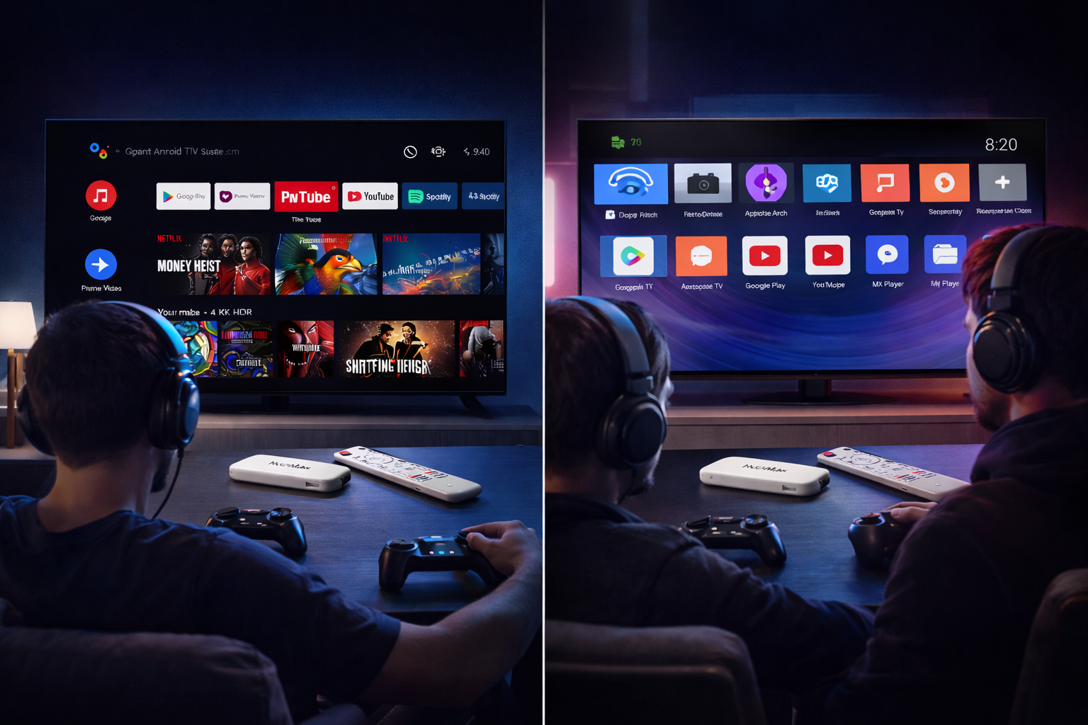 Android TV vs AOSP for customized home theater systems