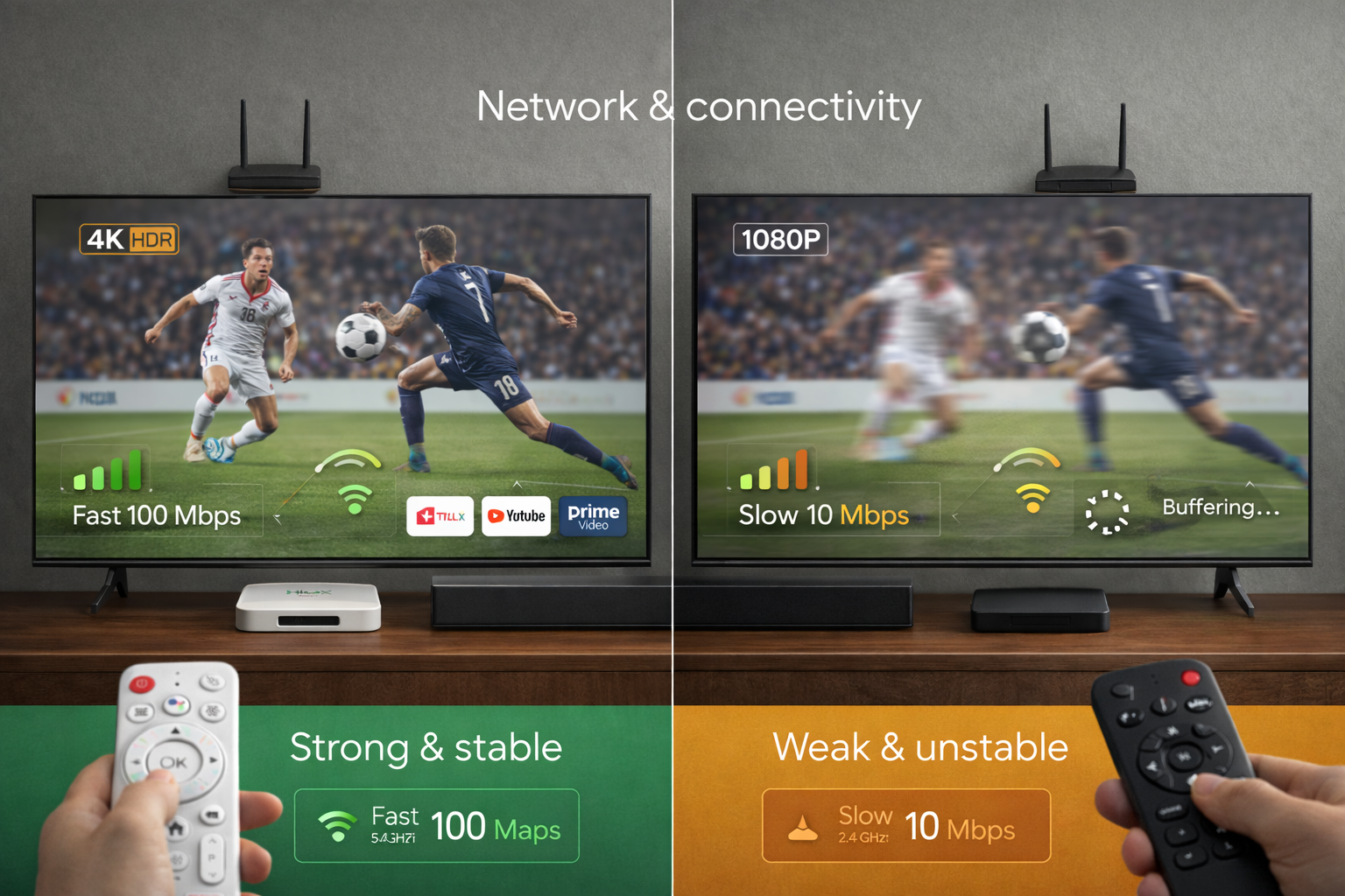 Professional Android TV solution optimized for continuous commercial use
