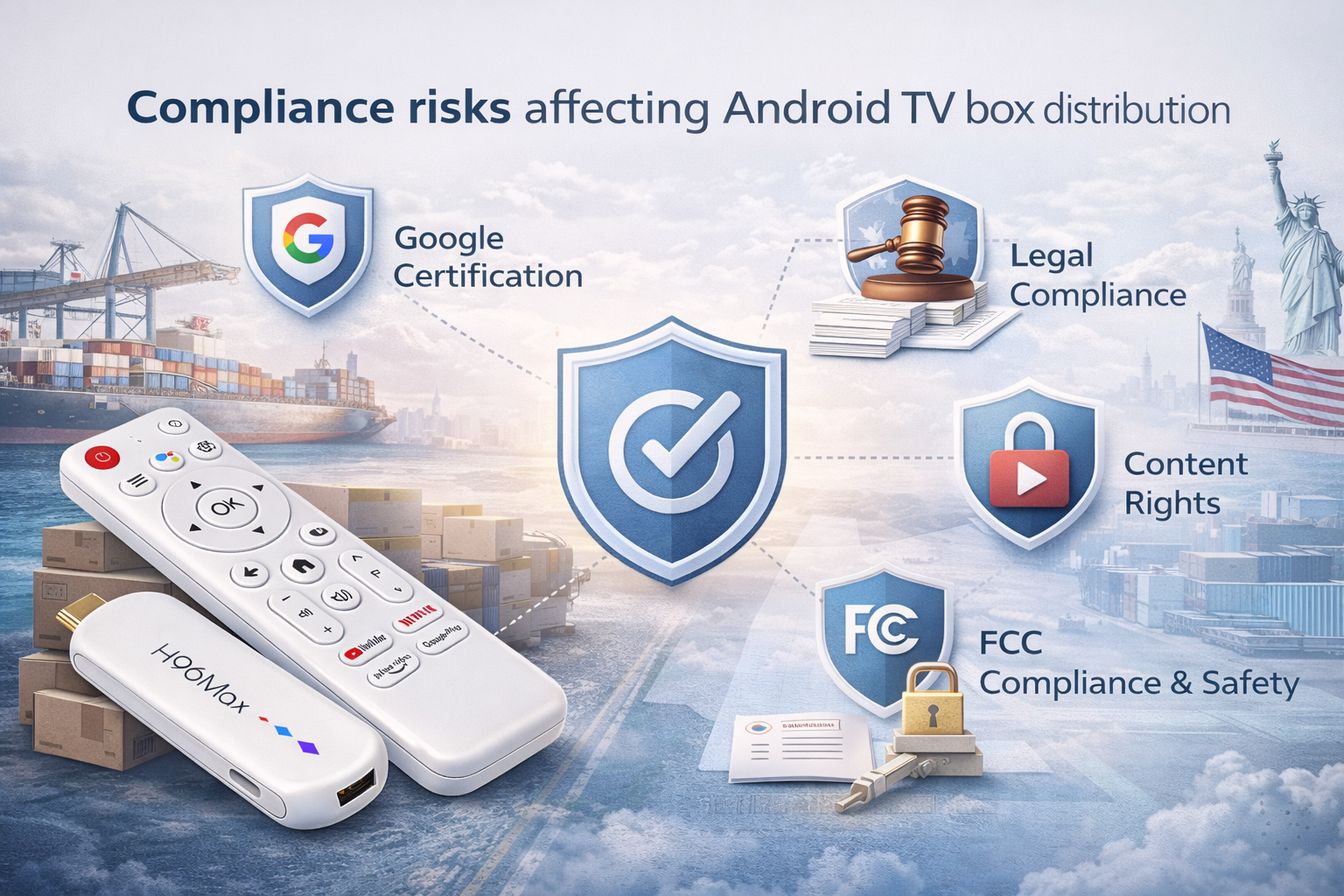 US Android TV box compliance risk management