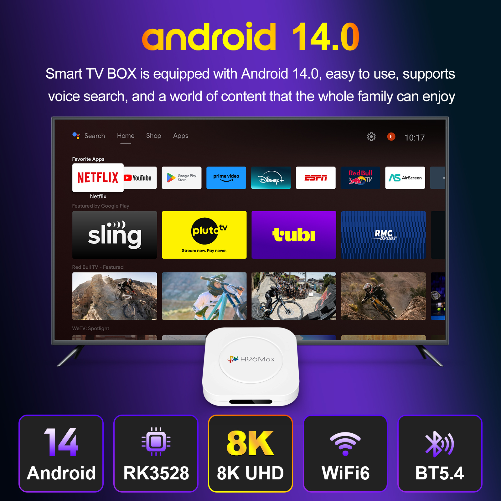android 14 tv box