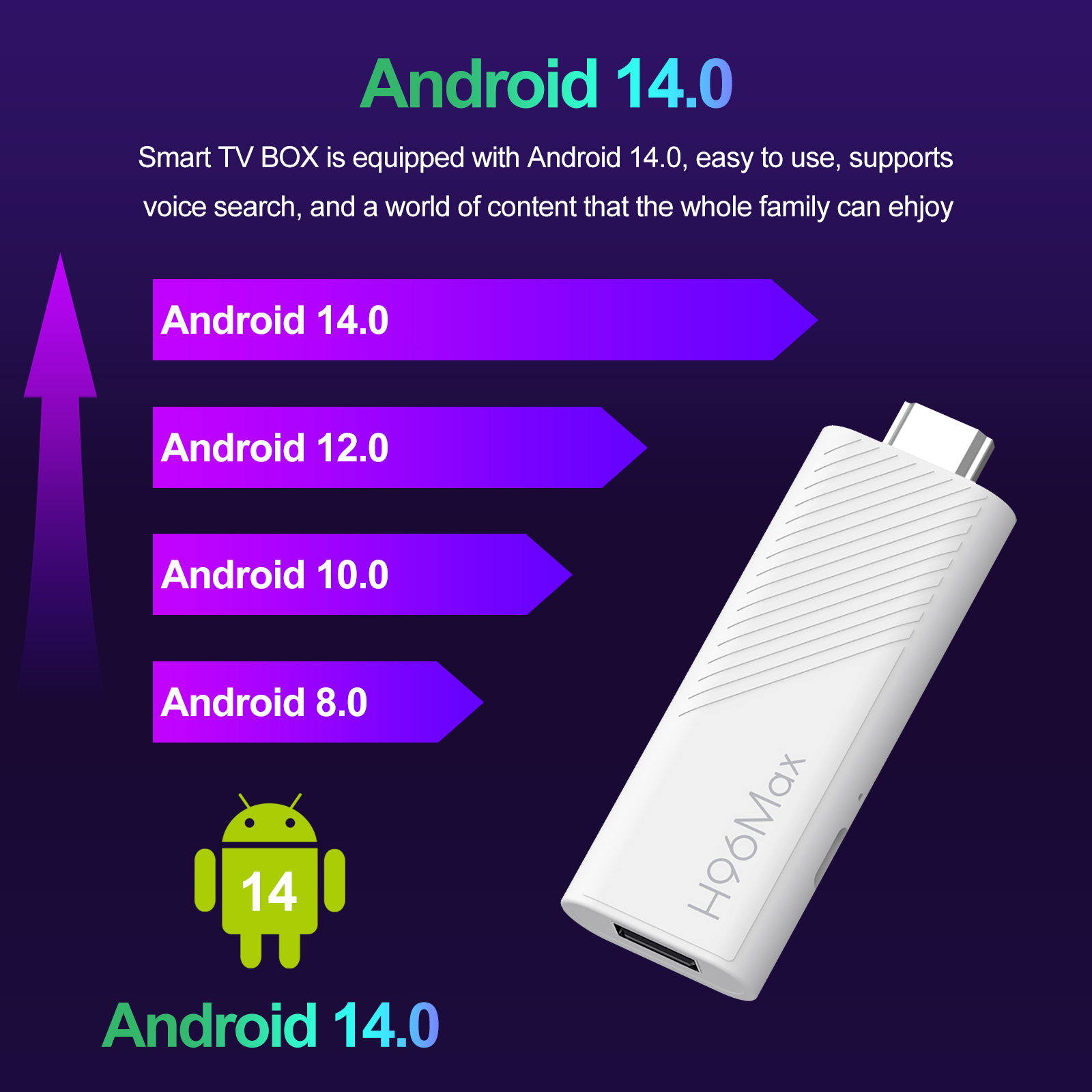 android 14 tv stick
