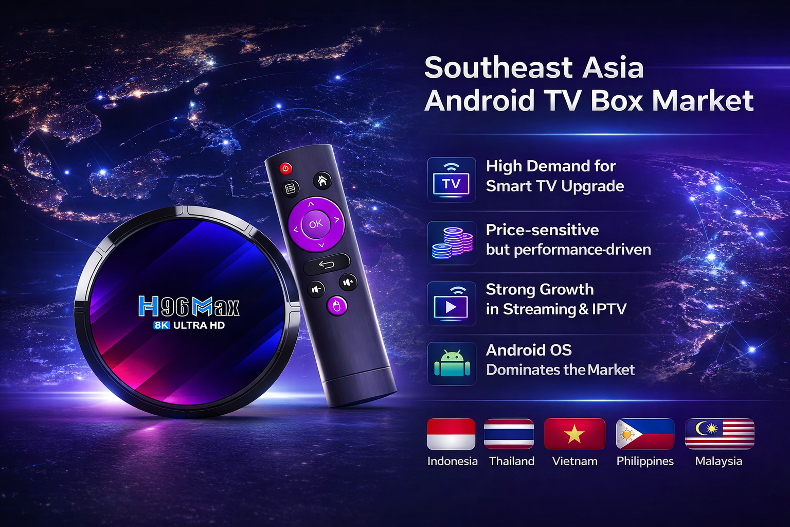 Android TV Box Price Range Analysis in Southeast Asia for 2026