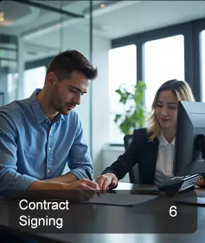Contract signing with H96 Max factory<br />