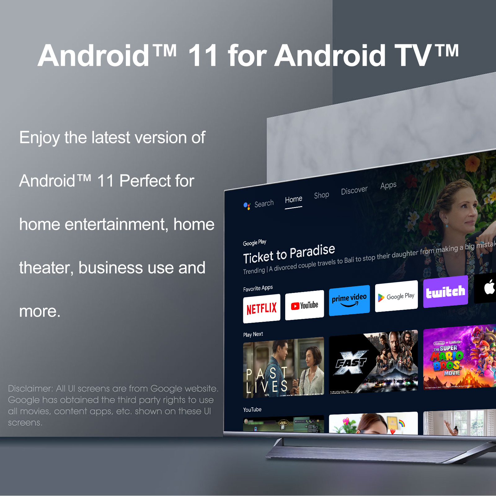 Google Play Android 11 certified box