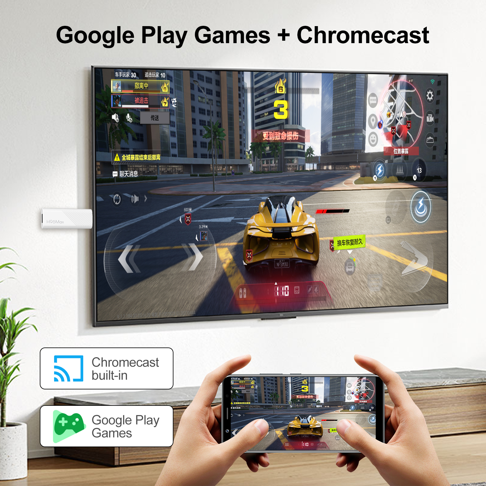 4k tv stick for streaming and screen mirroring