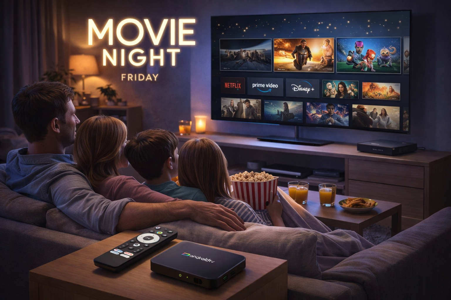 Secure overseas streaming deployment on Android TV Box