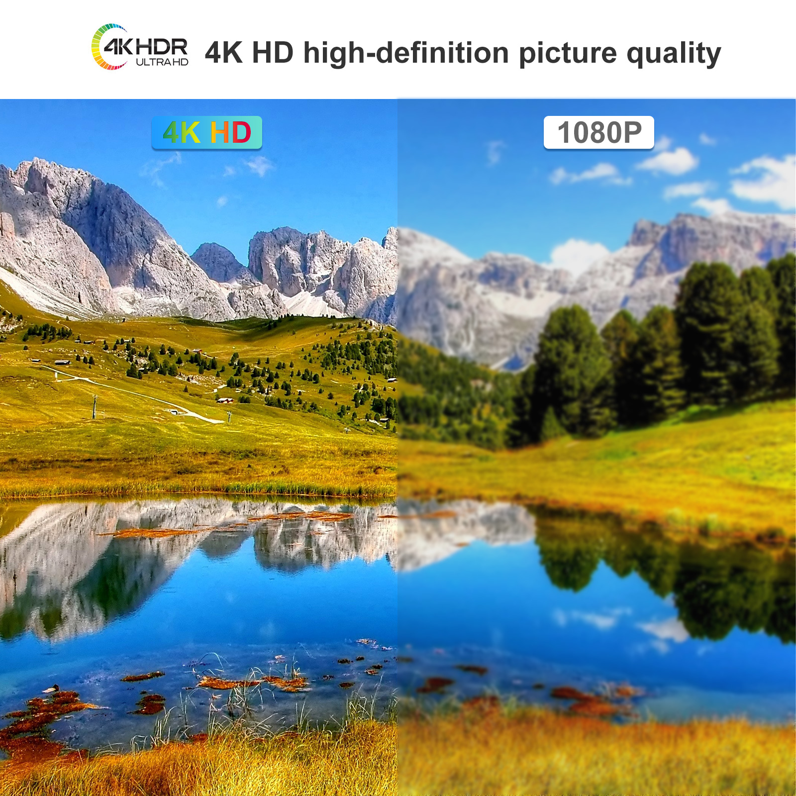 Compact 4K Google certified TV box