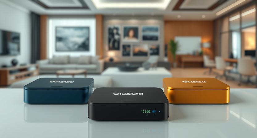 Android TV Box with voice remote