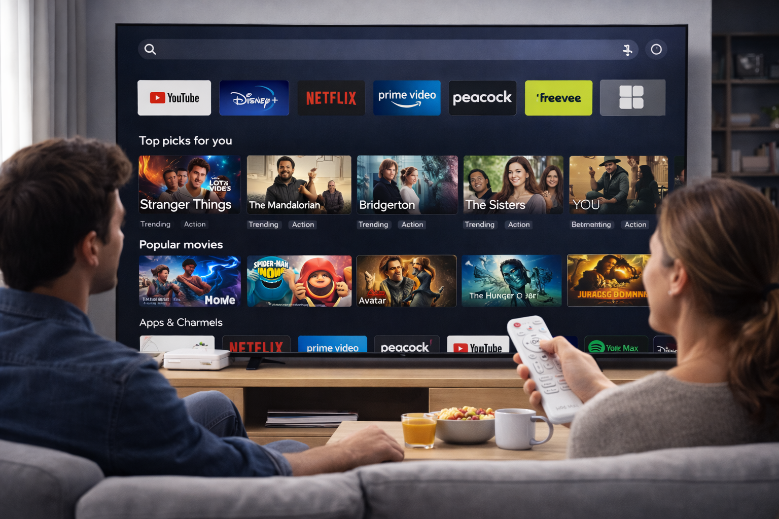 Android TV box UI optimization variance