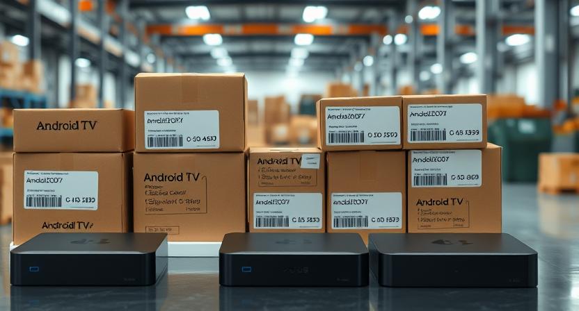 Android TV box factory export