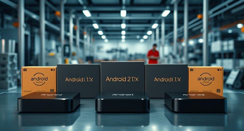 Android TV box factory production
