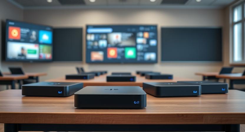 Android TV box for online teaching