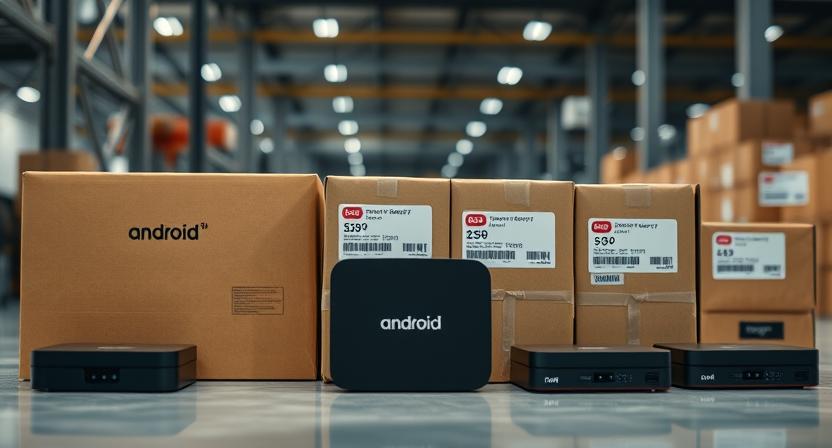 Android TV box global logistics