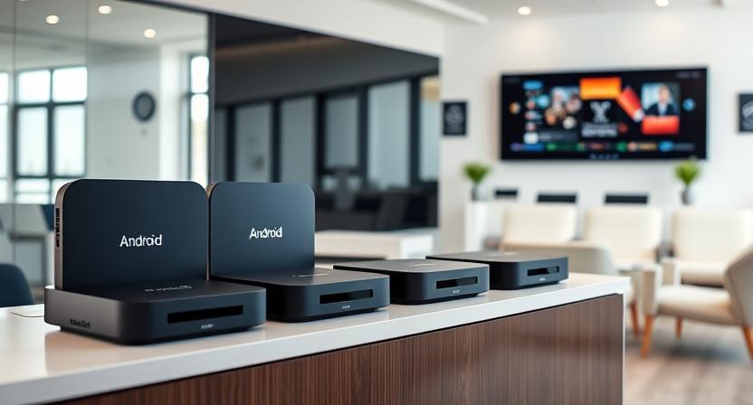 Android TV box healthcare entertainment