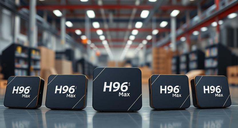 Android TV box powering corporate dashboards