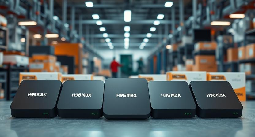 Android TV box powering green energy signage