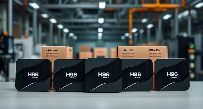 Android TV box powering smart TVs