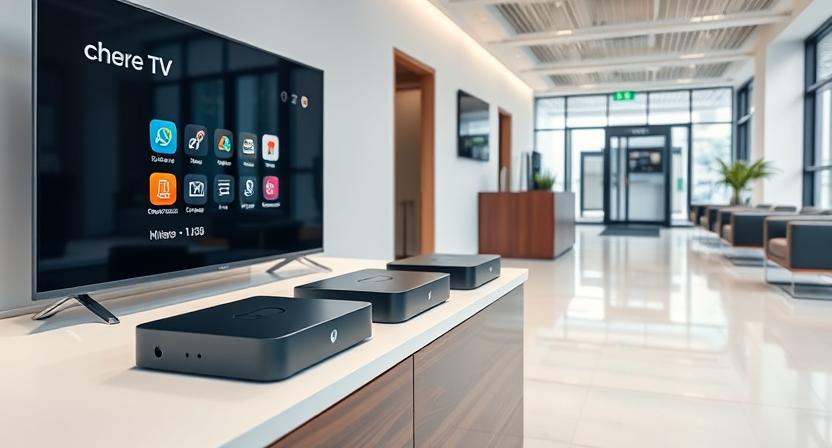 Android TV box smart content system