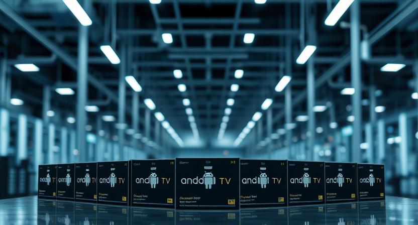 Android TV box symbolizing quality manufacturing