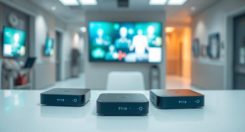 Android TV box with hospital system