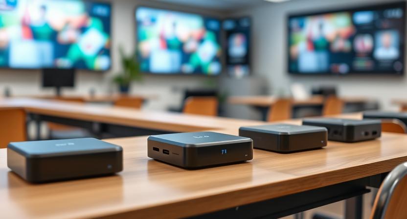Android box for digital classroom setup