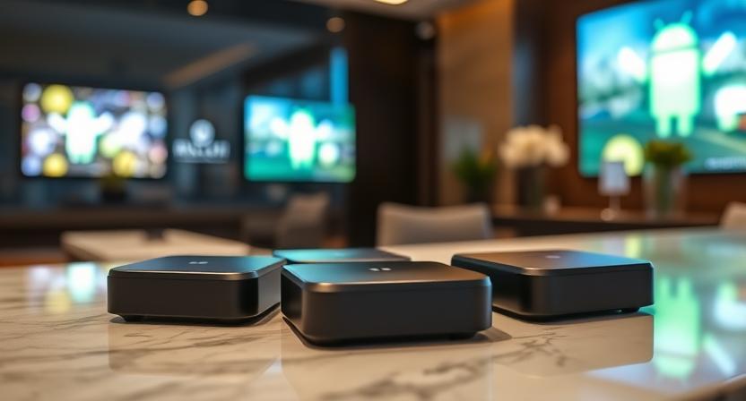 Android box for guest entertainment