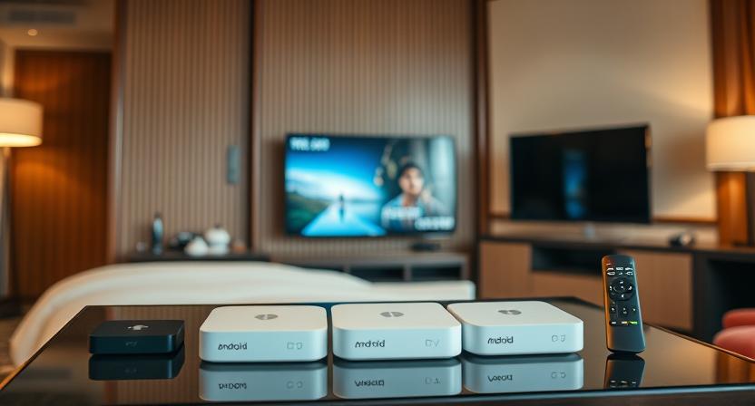 Android box for hotel content delivery