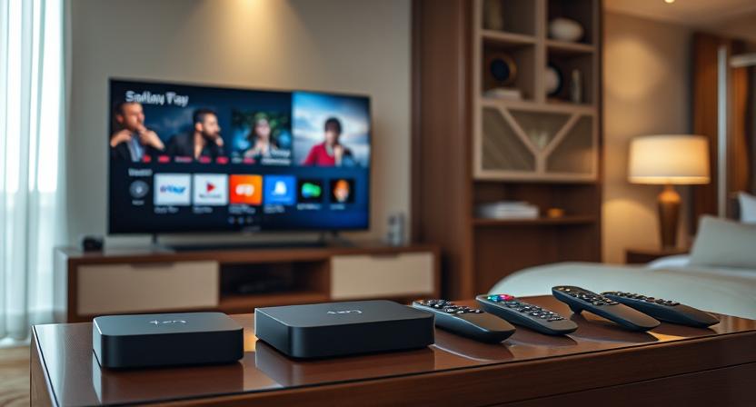 Android box for hotel digital content