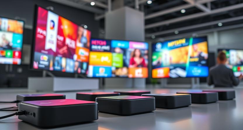 Android box for multimedia advertising