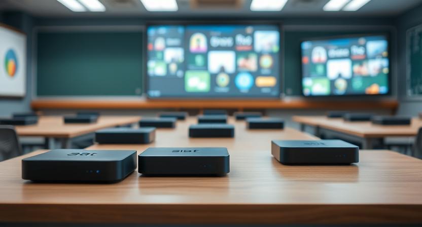 Android box for remote education