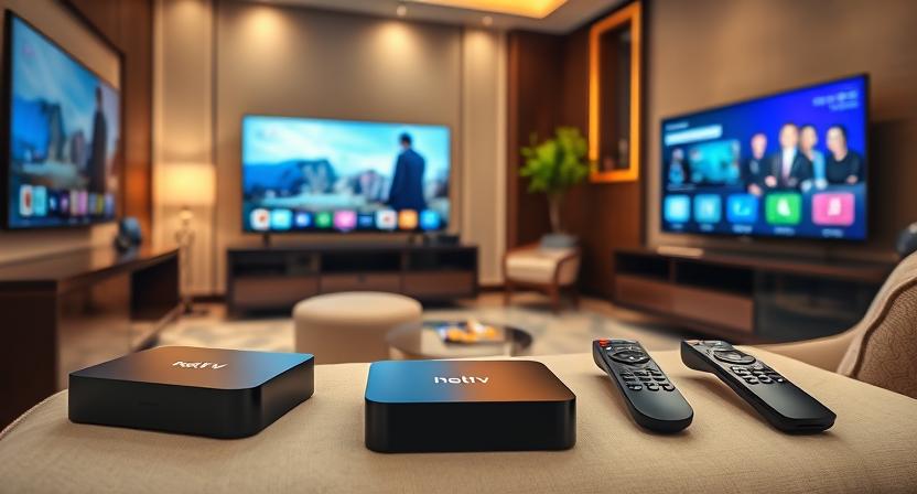 Android entertainment system for hotels