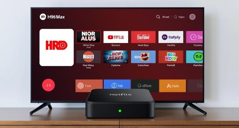 Custom UI for H96 Max Android TV Box
