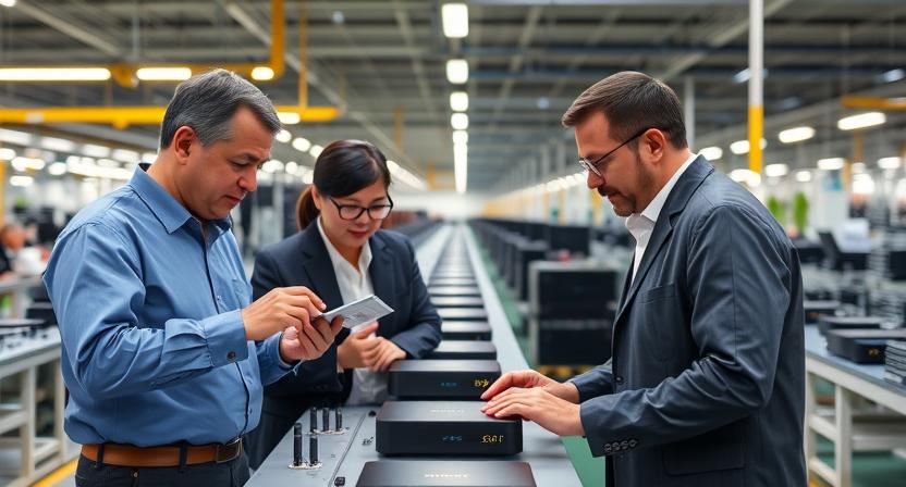 Evaluating Android TV Box factory for brand partnership