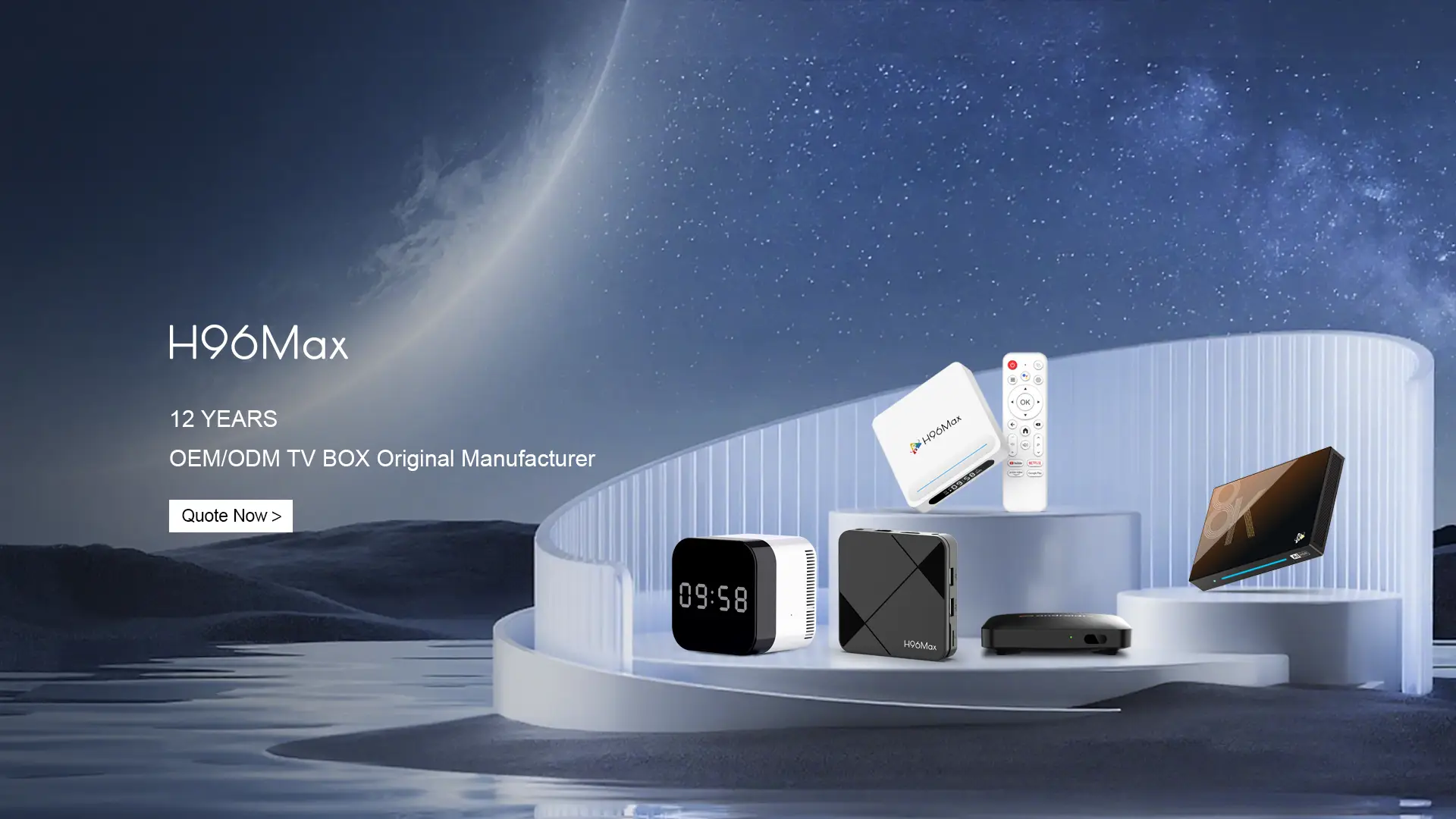 H96 Max TV Boxes – Expert OEM/ODM Android TV Customization