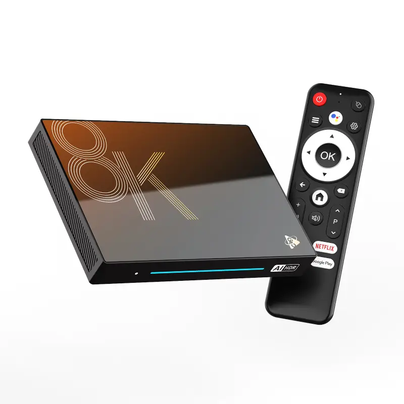 H96 Max M9S Android TV Box for fast streaming and customizable OEM branding