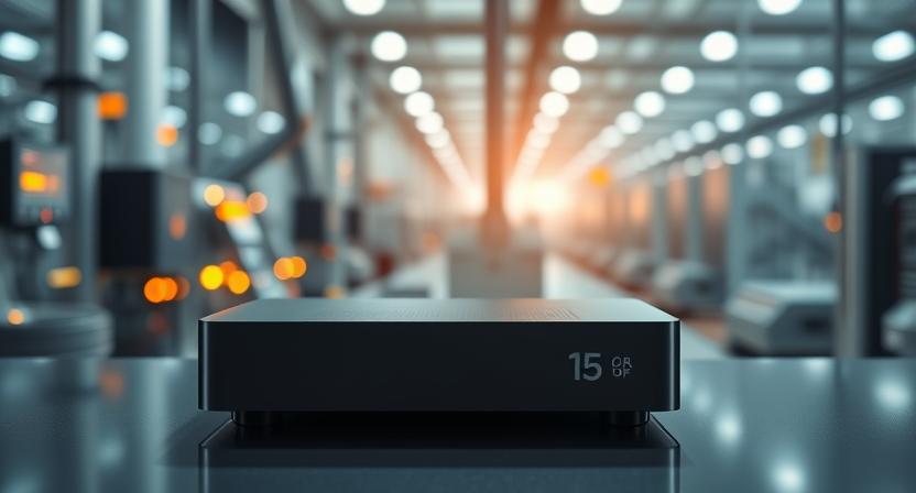 High-tech Android 15 TV box corporate banner