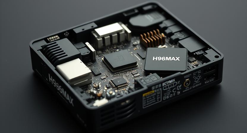Internal cooling system of a modern Android TV box