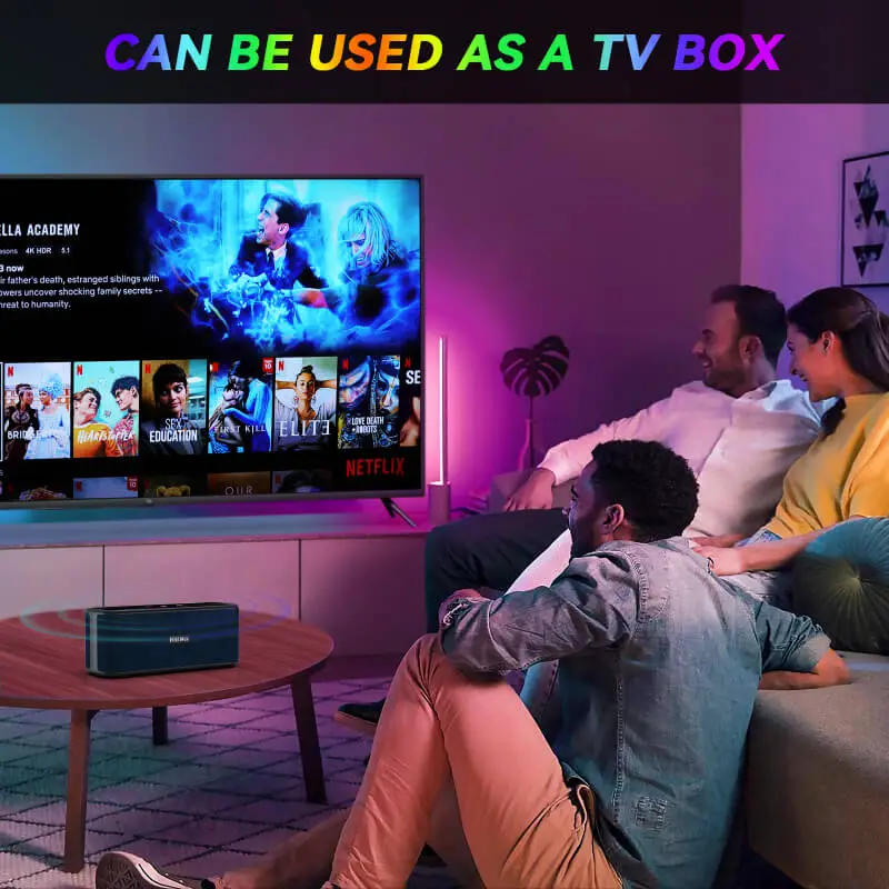 Versatile use of H96 Max M7 Android TV Box in home, hotel, and commercial setups