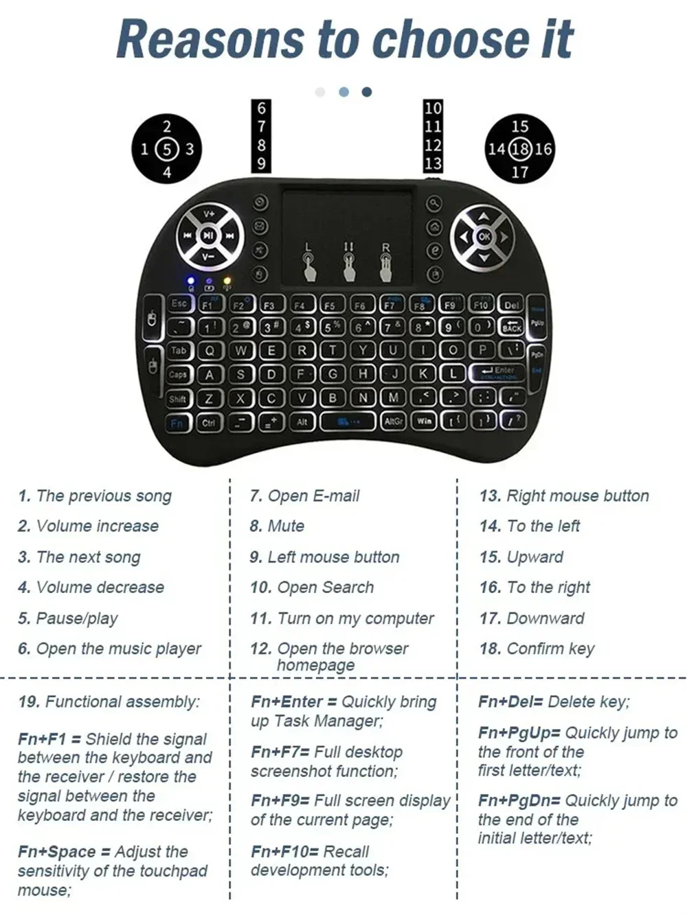 portable Mini Keyboard