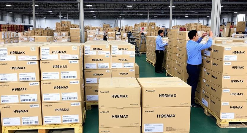 OEM RMA process with bulk TV boxes in transit