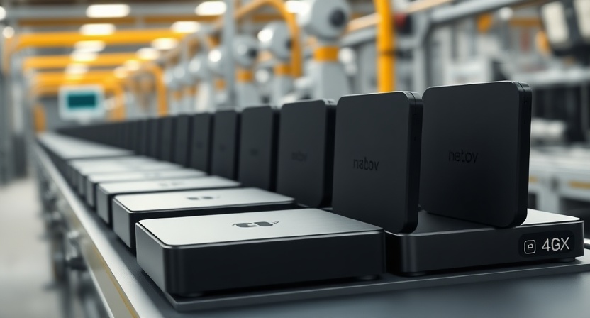 Scalable 4GB TV box manufacturing solutions