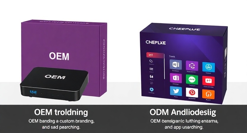 Side-by-side comparison of OEM and ODM Android TV boxes Side-by-side comparison of OEM and ODM Android TV boxes