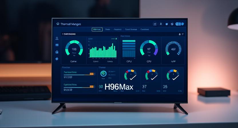Smart TV box showing improved thermal and power management